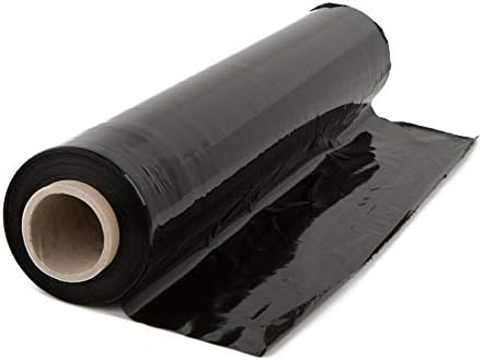 Bestla Heavy Duty Shrink Wrap Roll Cling Film Packaging 500MM x 250M (Pack Of 6) (Black)