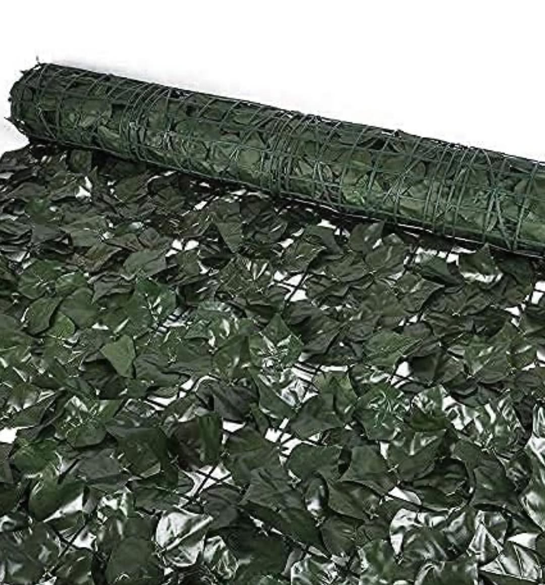Bestla Ivy Leaves Trellis with Artificial Leaves Hedge Roll, Artificial Ivy Trellis Screening Roll UV Protection Wall Decor for Indoor Outdoor… (3m x 1m, Ivy Hedge Screening)