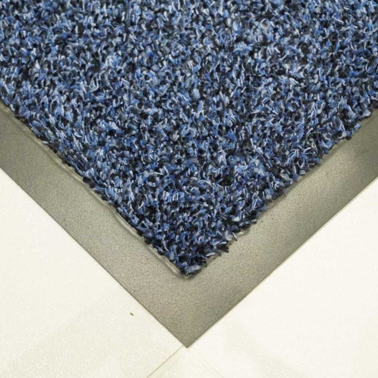 Bestla Dover PVC Non Slip Door Mat - Blue