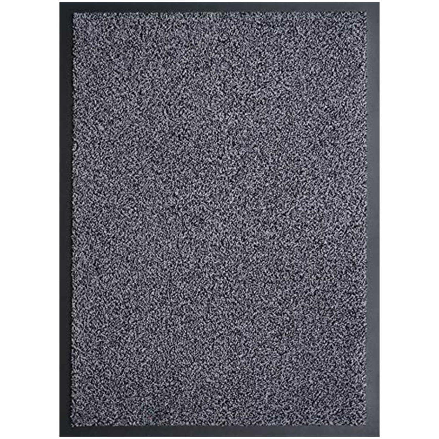 Bestla Dover PVC Non Slip Door Mat - Silver Grey