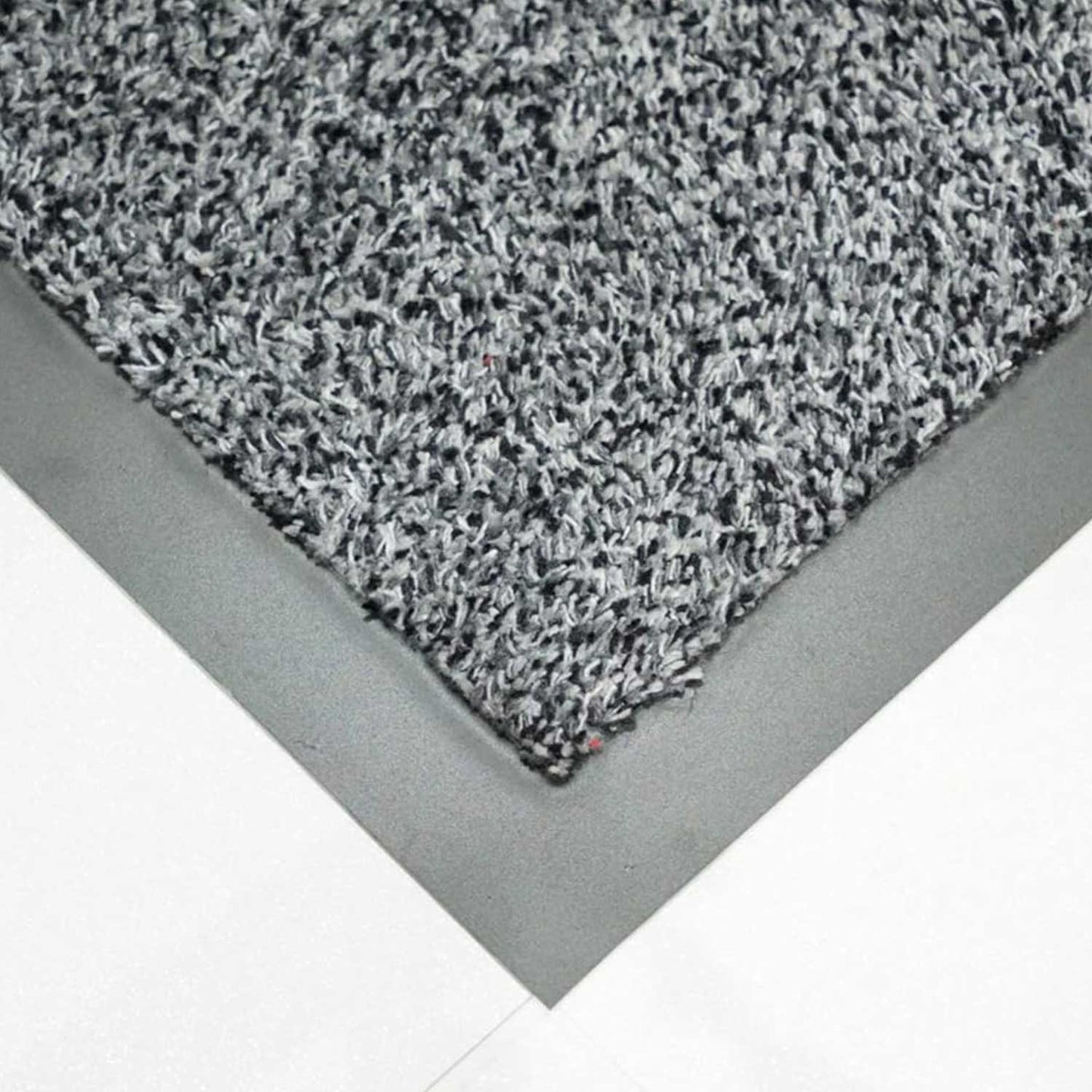 Bestla Dover PVC Non Slip Door Mat - Silver Grey