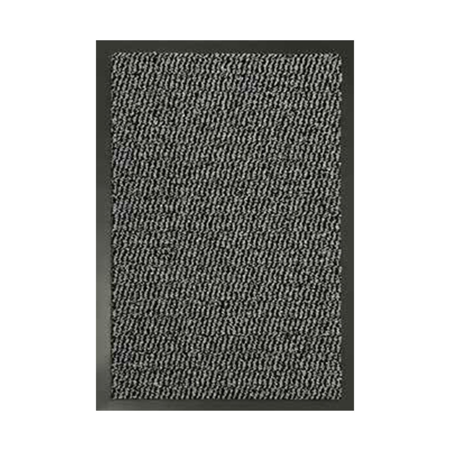 Bestla Leyla Heavy Duty Doormat with Rubber Edges - Silver Grey