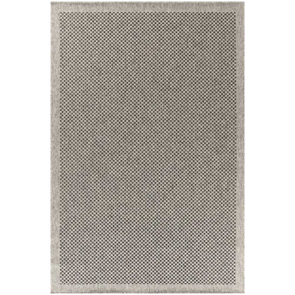 Harper Checkered Dark Grey Rug