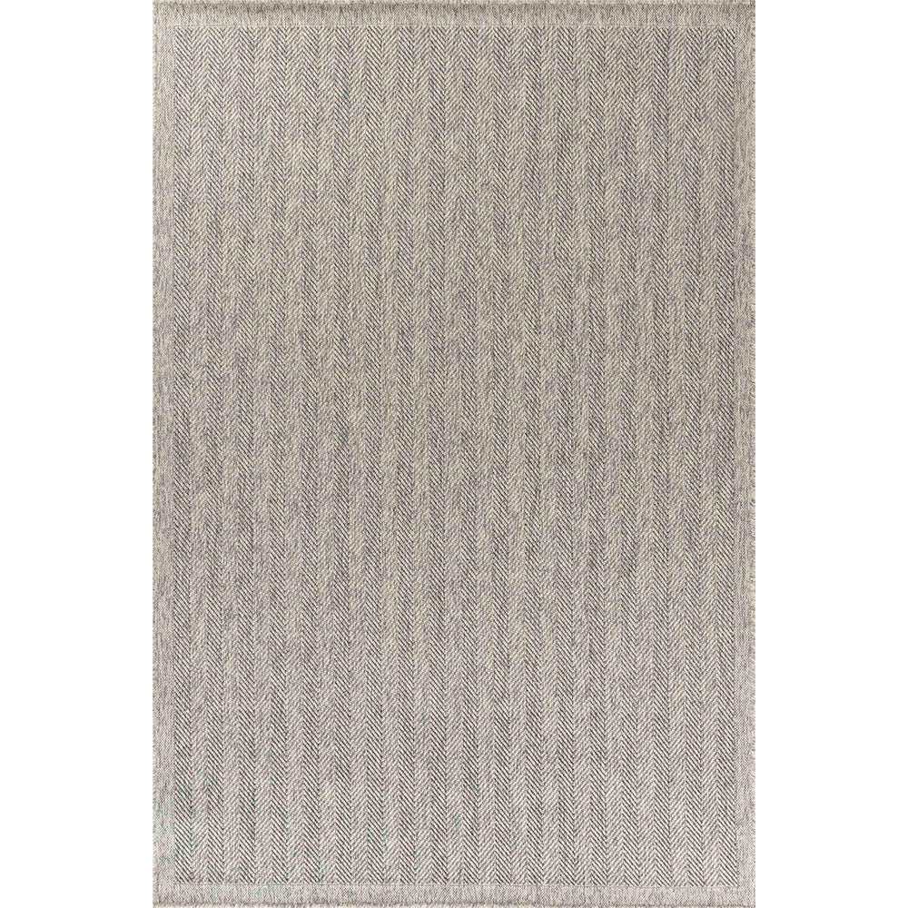 Harper Herringbone Dark Grey Rug