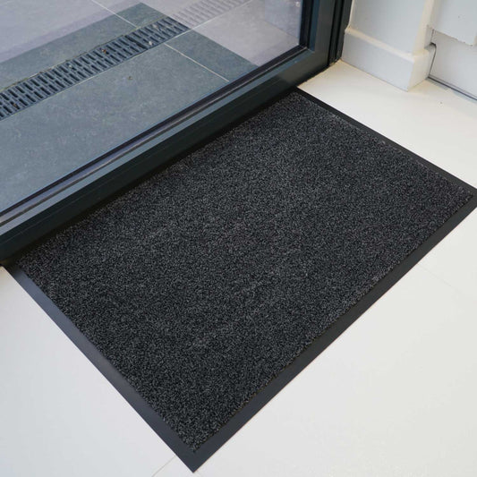 Dover PVC Non Slip Door Mat - Anthracite