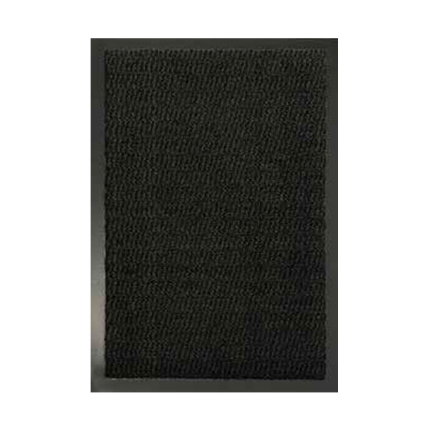 Leyla Heavy Duty Doormat with Rubber Edges - Charcoal