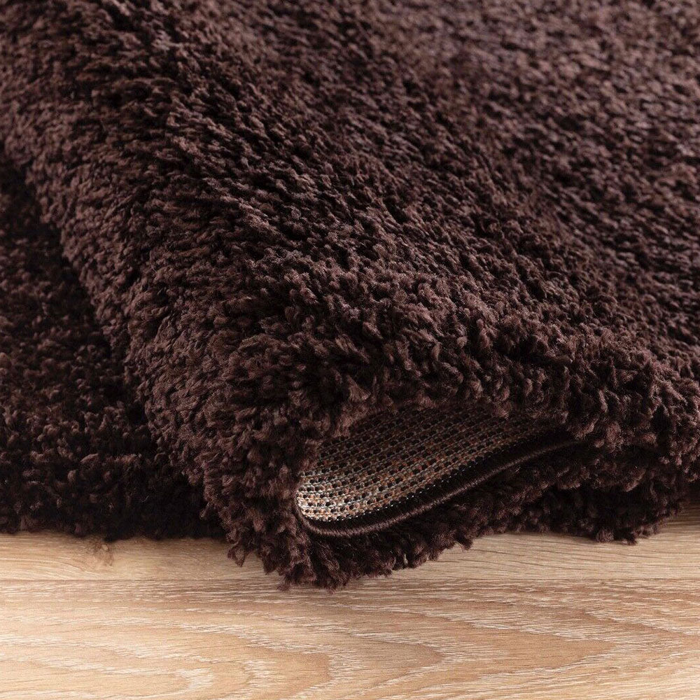 Salvador Oxford Shaggy Rug - Brown