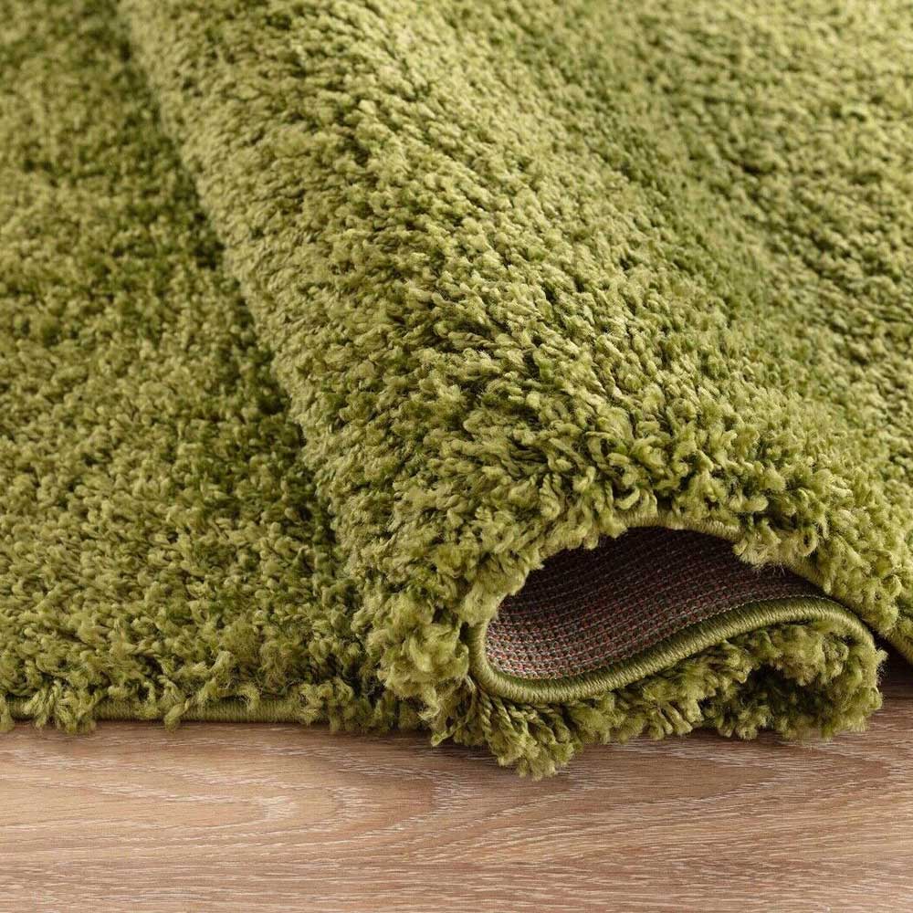 Salvador Oxford Shaggy Rug - Green