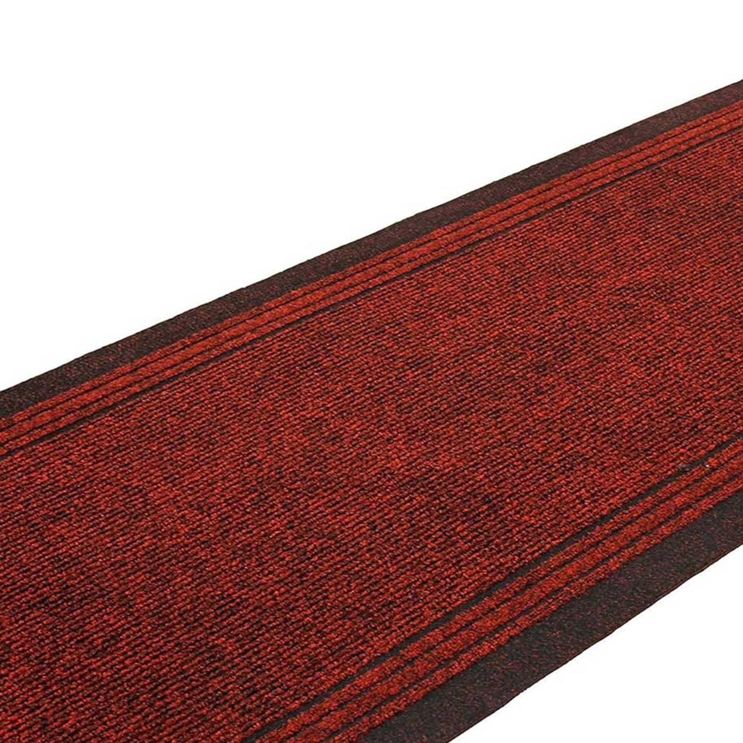 Sydney Non Slip Hallway Runner - Stair Runner - Red