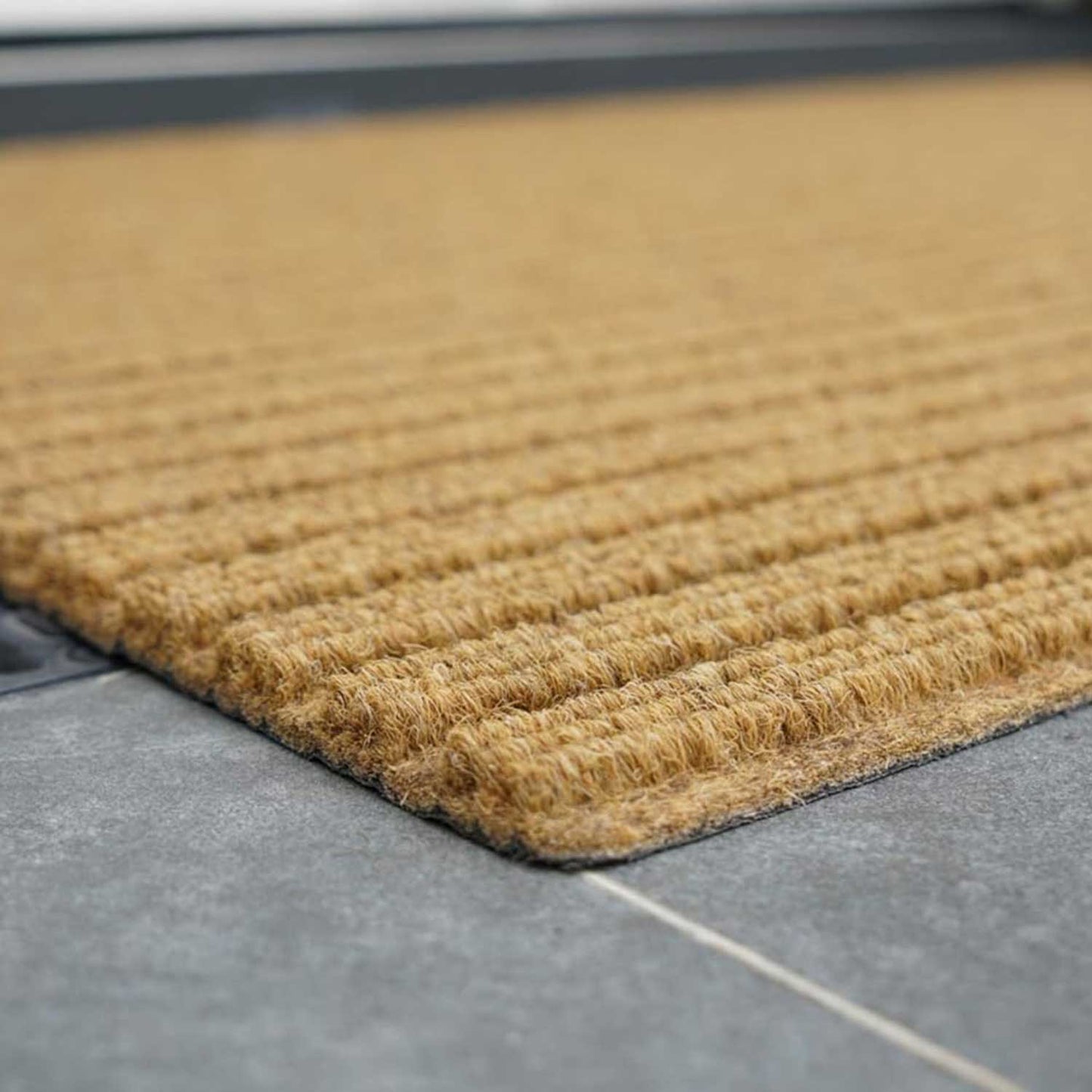 Trapper Non Slip Door Mat - Beige