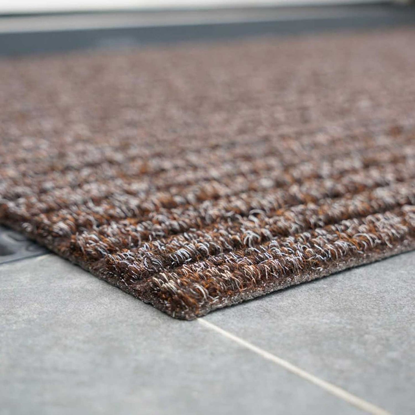 Trapper Non Slip Door Mat - Brown